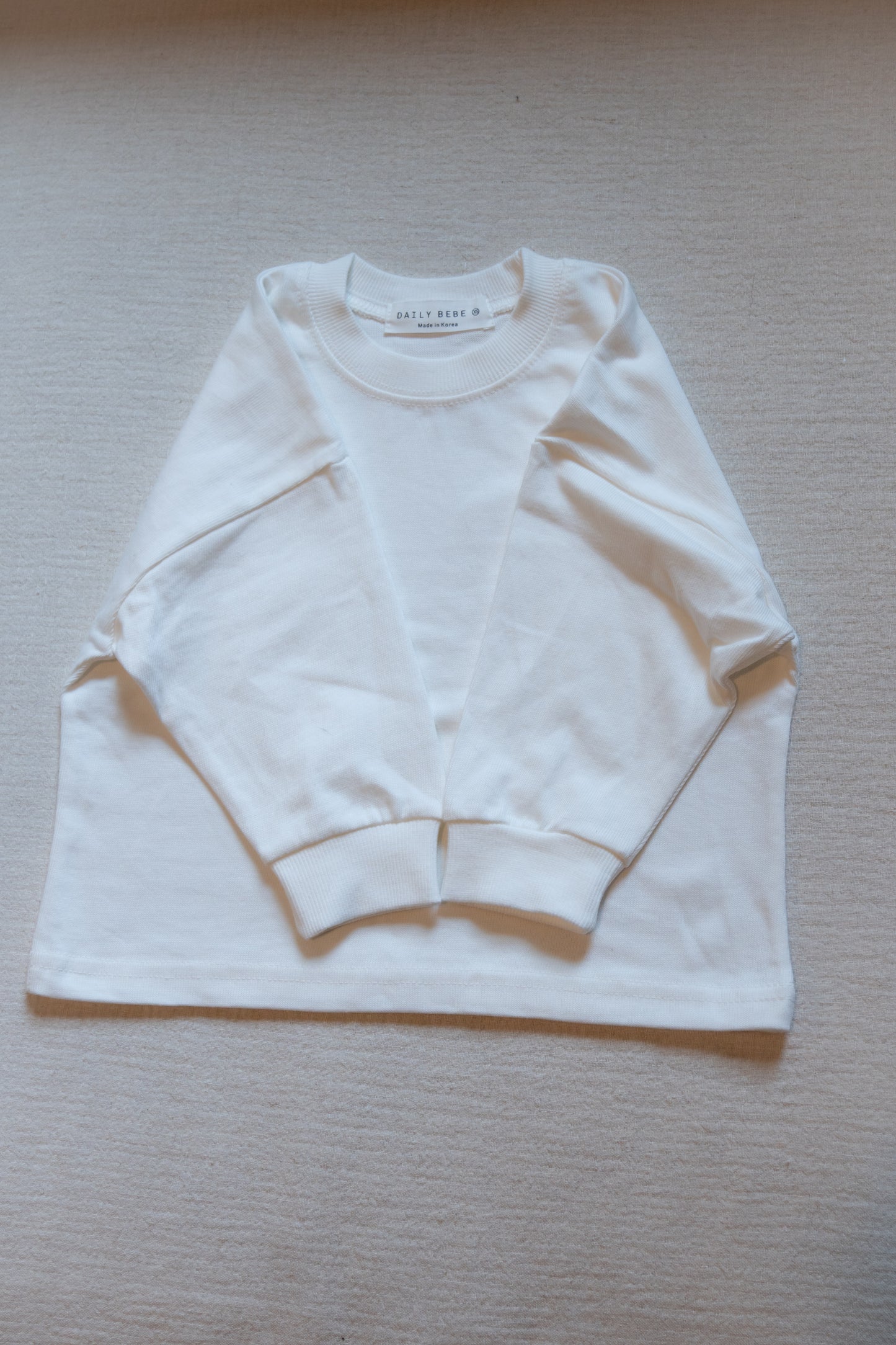 White long sleeve shirt