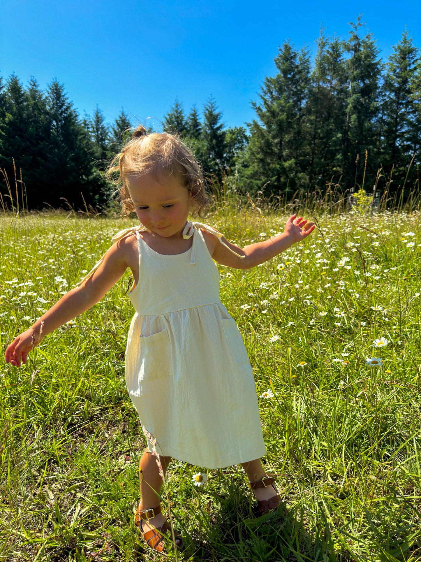 Emma linen dress