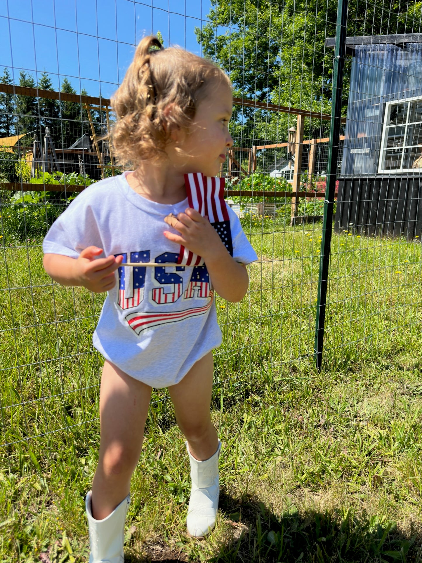 USA romper